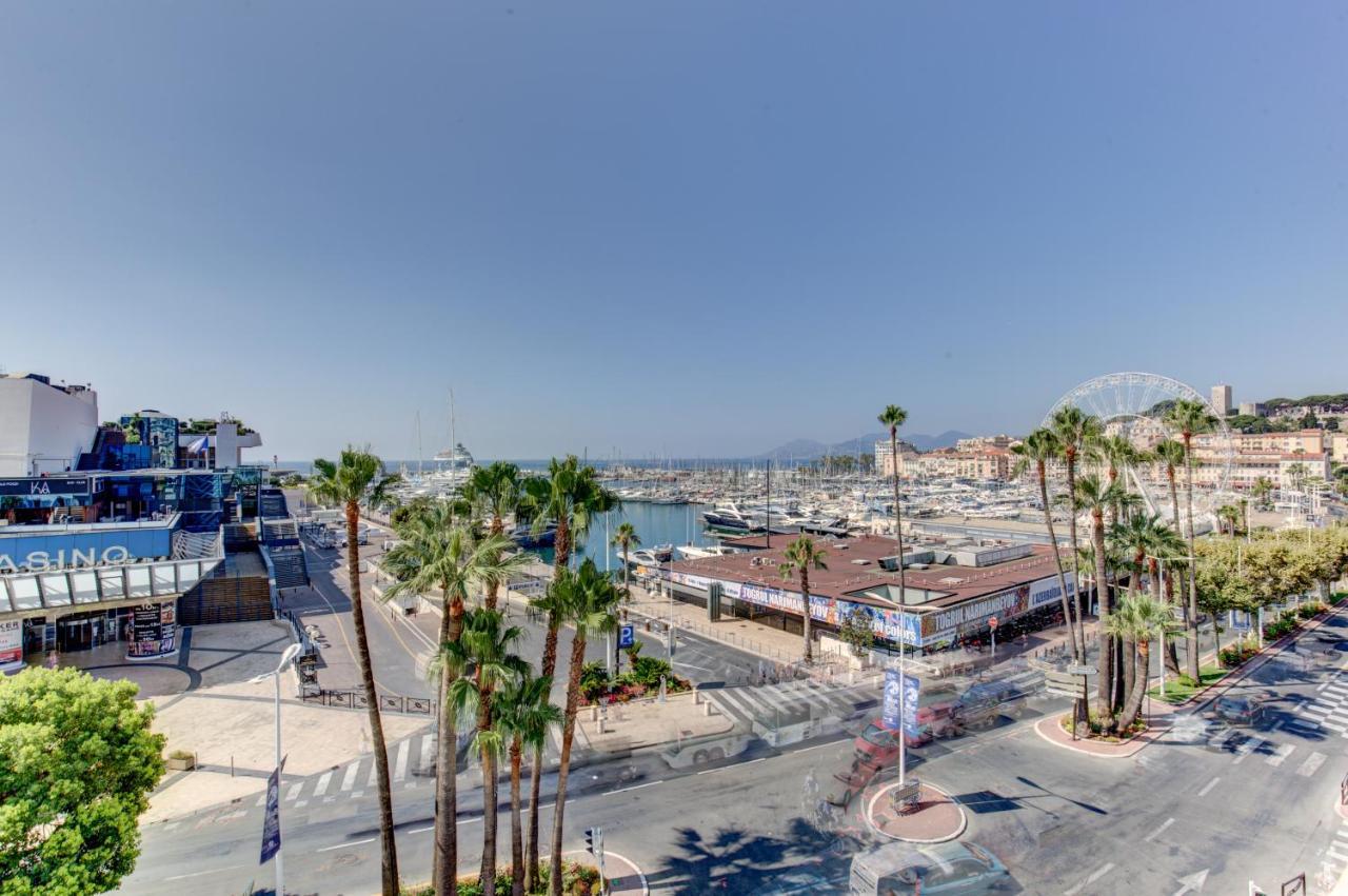 Cannes Conseil Immo - Appartement moderne à 250 m du Palais des festivals et des Plages Exterior foto